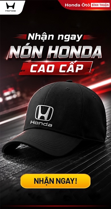 Nhận ngay nón Honda cao cấp