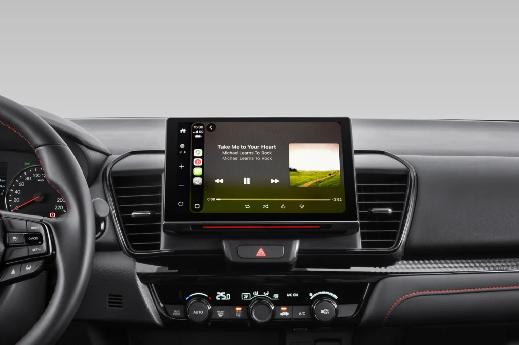Nội thất Honda City 2027 hàng ghế trước