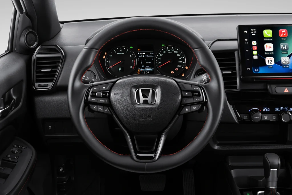 Nội thất Honda City 2027 vô lăng
