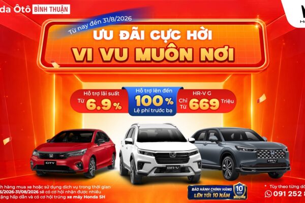 THÁNG 8 CHỐT HONDA – ƯU ĐÃI LỚN, NHẸ GÁNH CHI PHÍ!