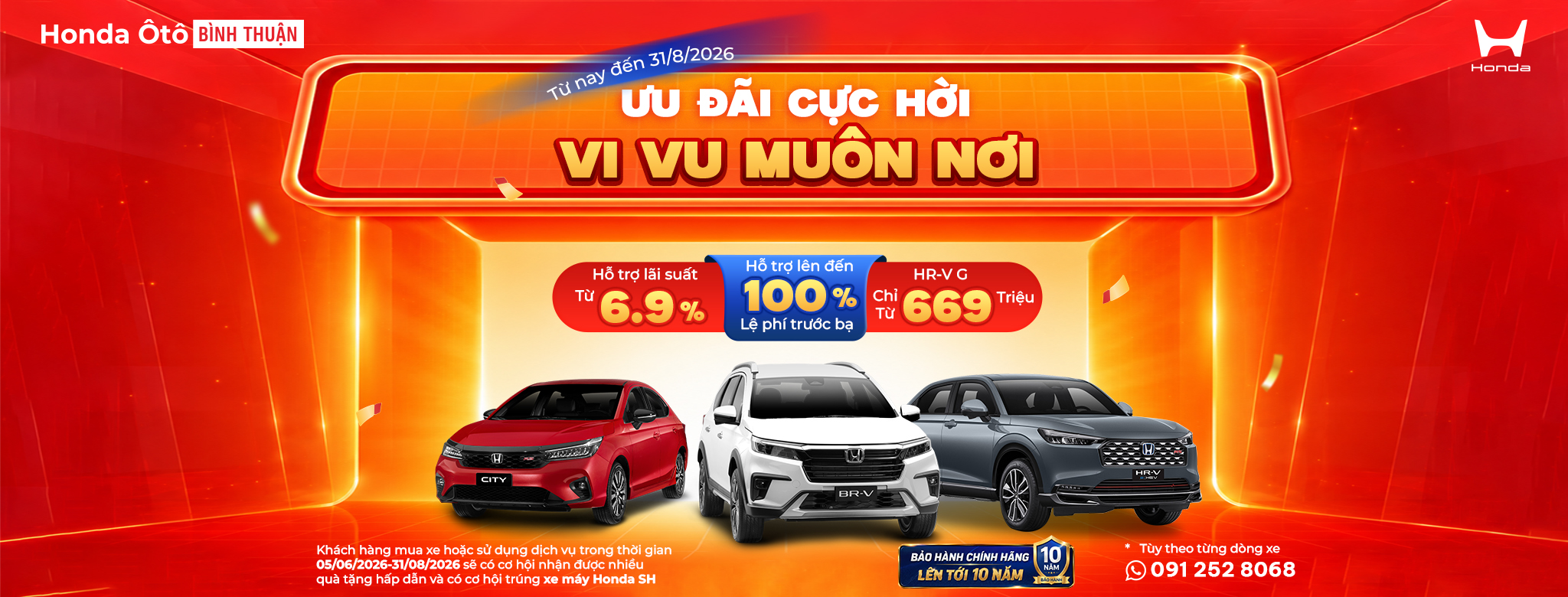 Banner Honda Ô tô Bình Thuận 1