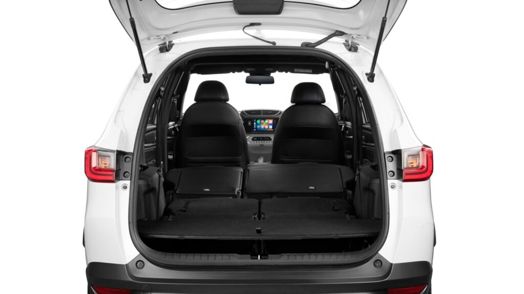 Khoang hành lý Honda BR-V khi gập hàng ghế thứ ba