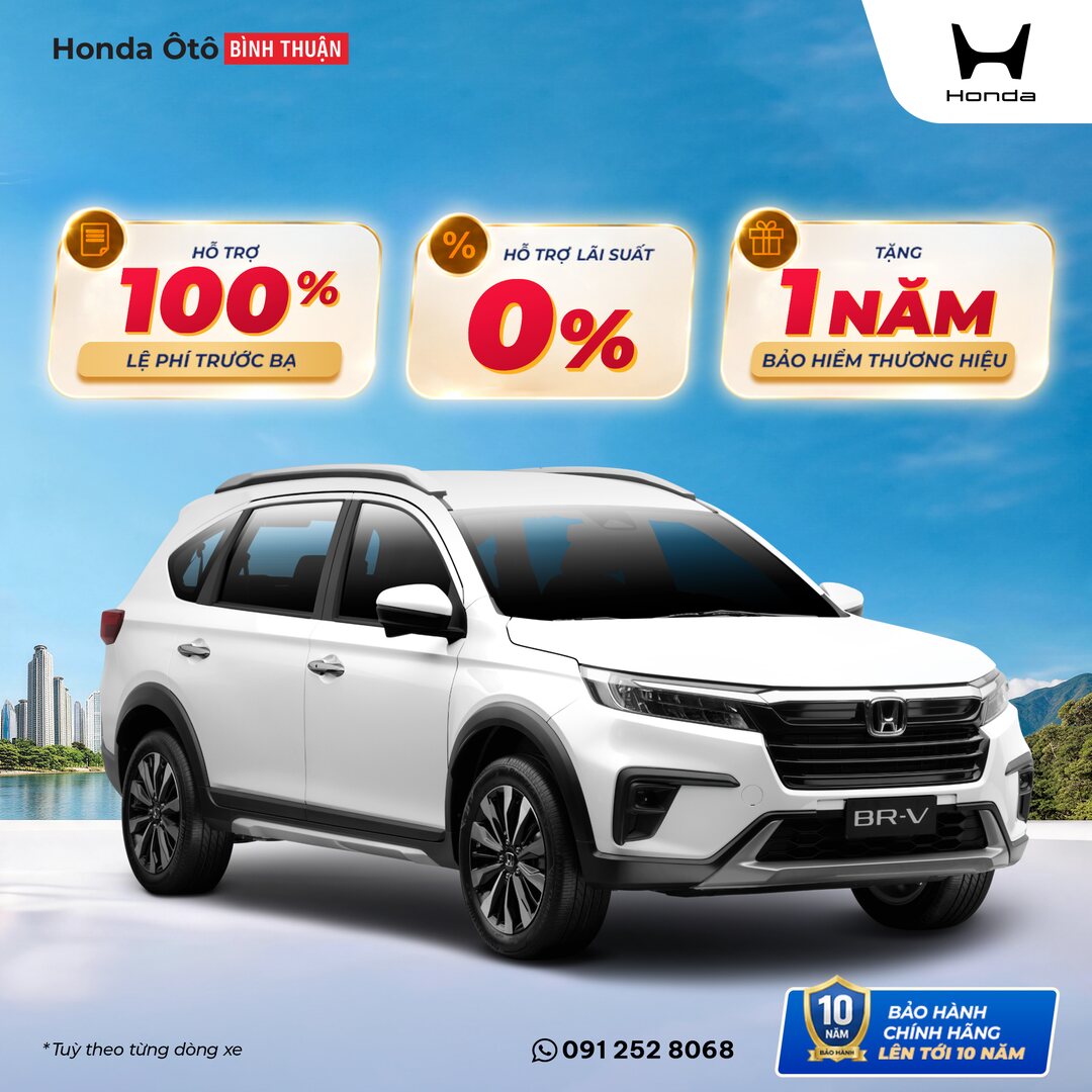Ưu đãi Honda BR-V tháng 10/2026