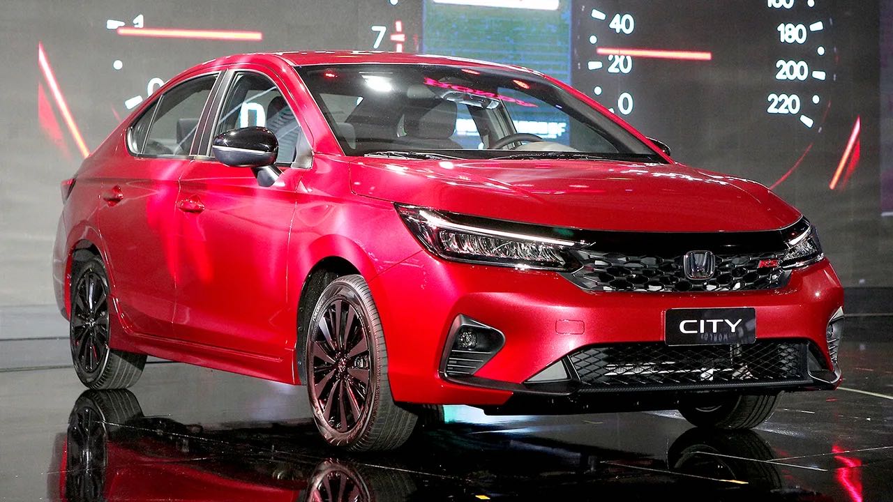 Honda City RS tại sự kiện ra mắt, phiên bản thể thao cao cấp nhất