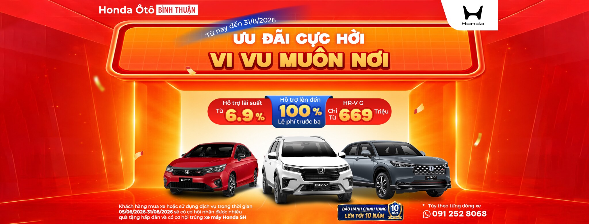 Banner Honda Ô tô Bình Thuận 1