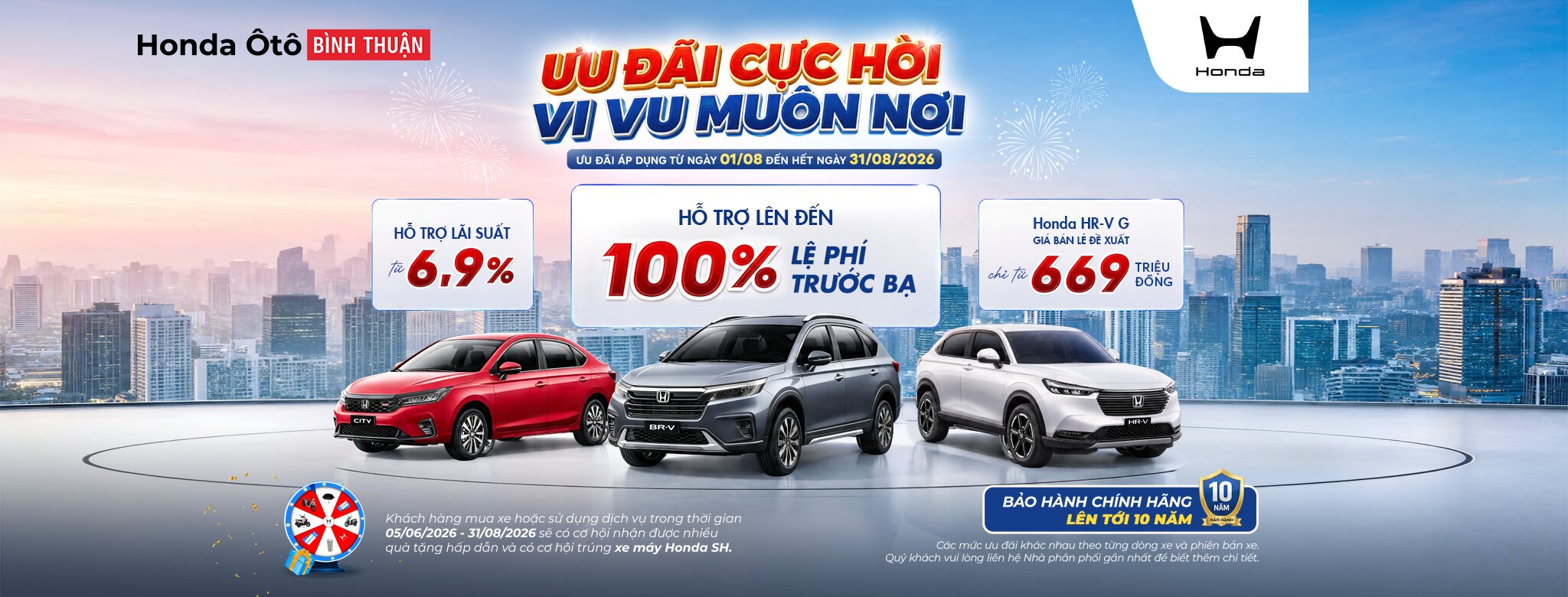 Banner Honda Ô tô Bình Thuận 1