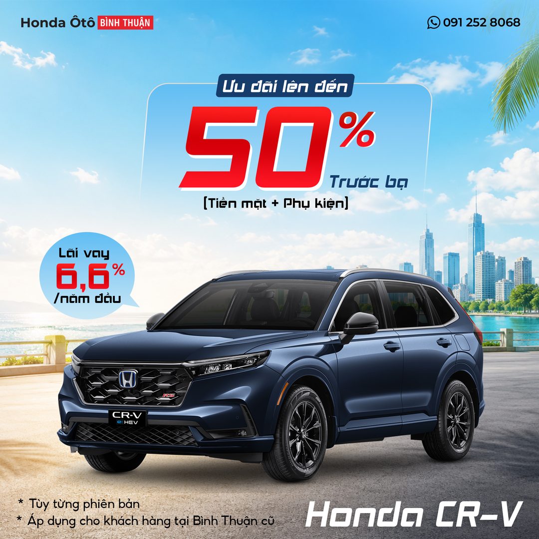 Khuyến mãi Honda CR-V