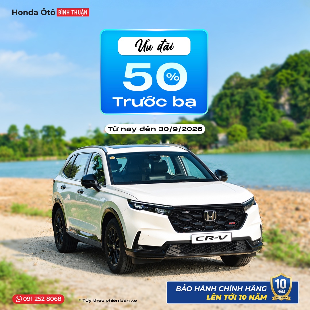 Ưu đãi Honda CR-V tháng 9/2026